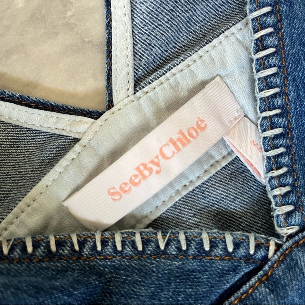 Denim authentic Chloe dress